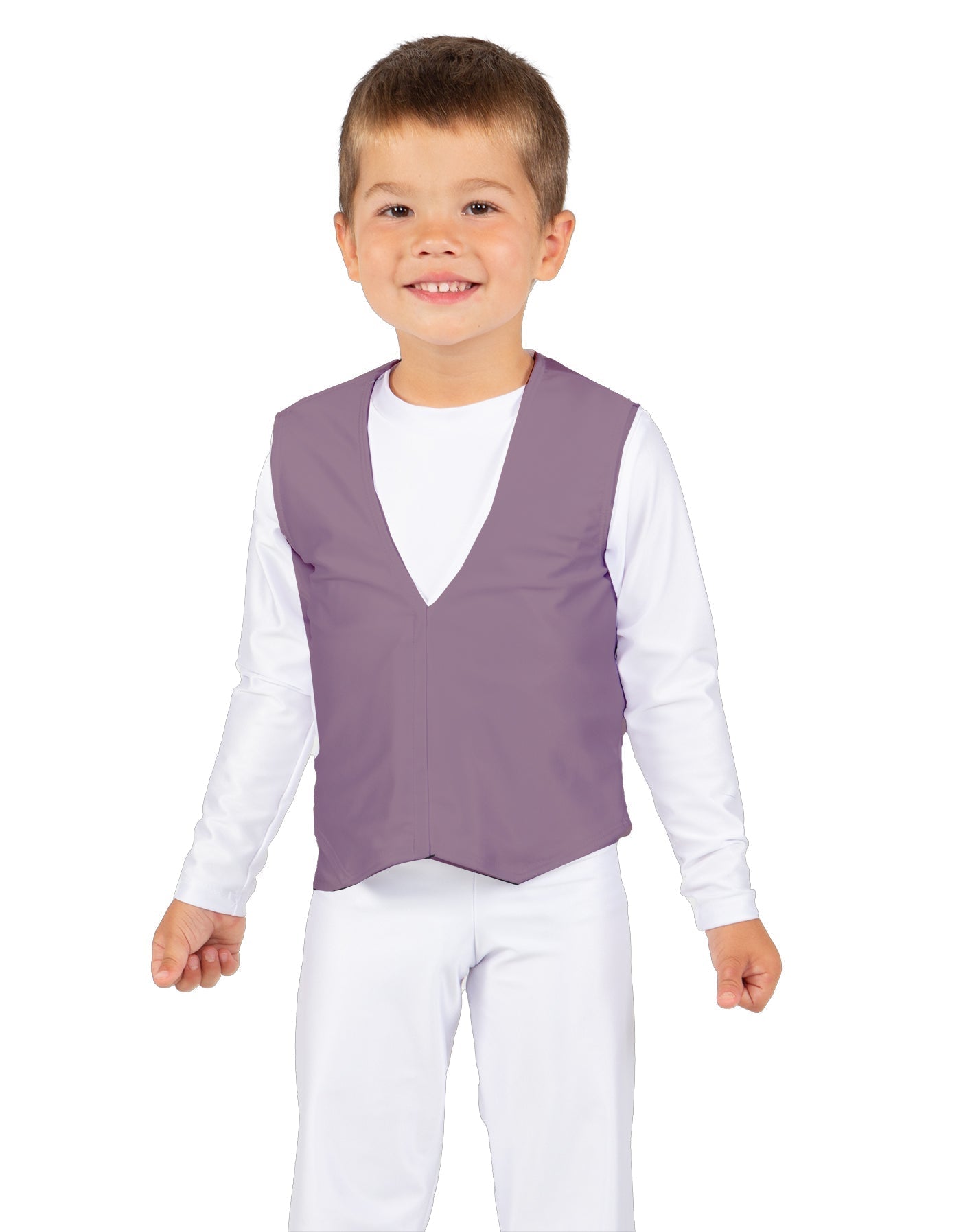 Solid Lycra Boys Vest