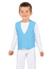 Solid Lycra Boys Vest