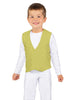 Solid Lycra Boys Vest