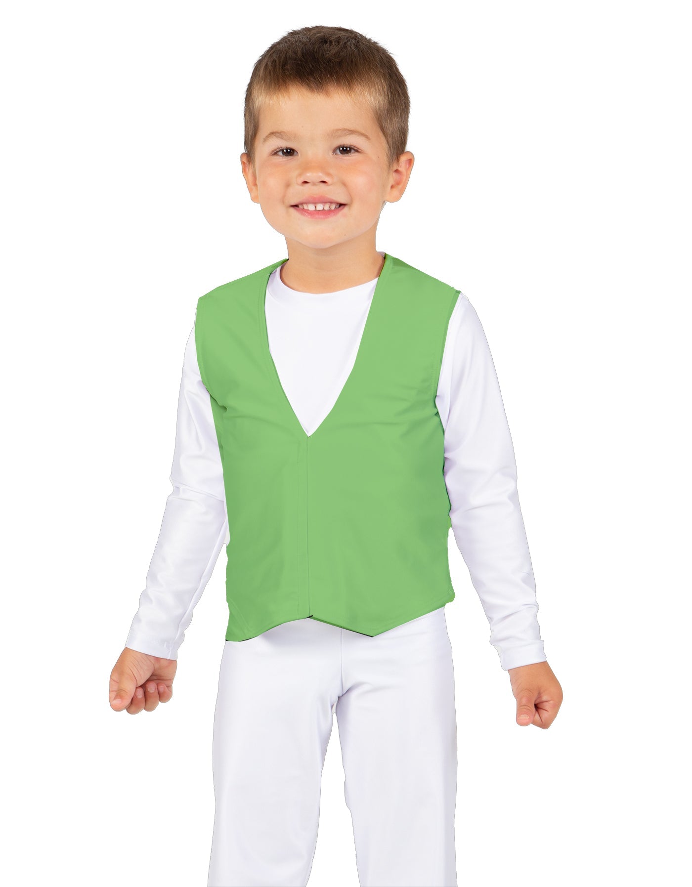 Solid Lycra Boys Vest