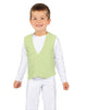 Solid Lycra Boys Vest