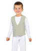 Solid Lycra Boys Vest