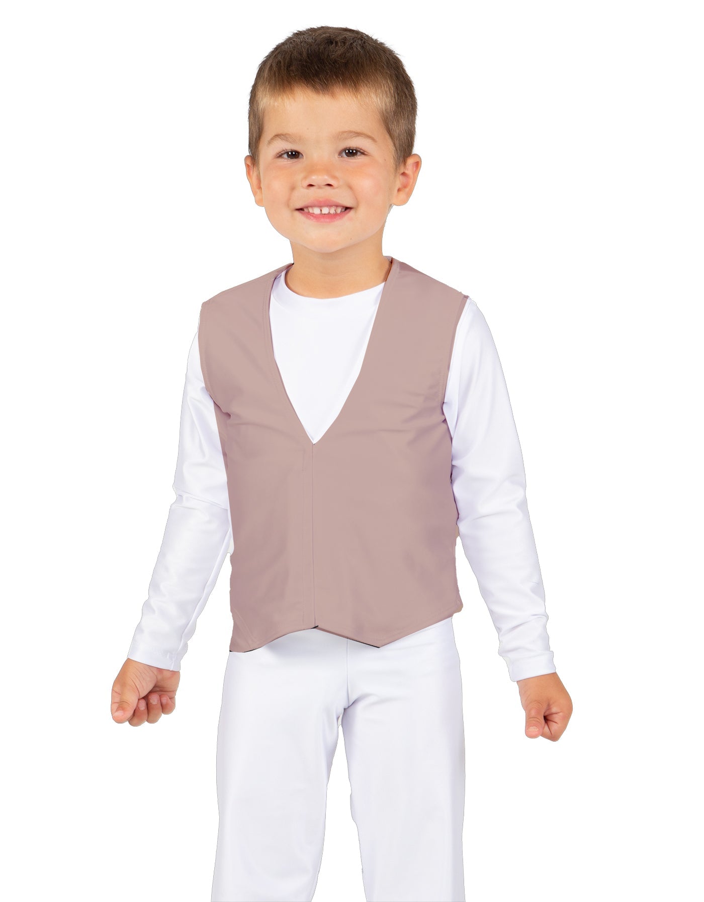 Solid Lycra Boys Vest