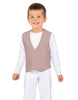 Solid Lycra Boys Vest