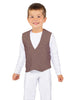 Solid Lycra Boys Vest