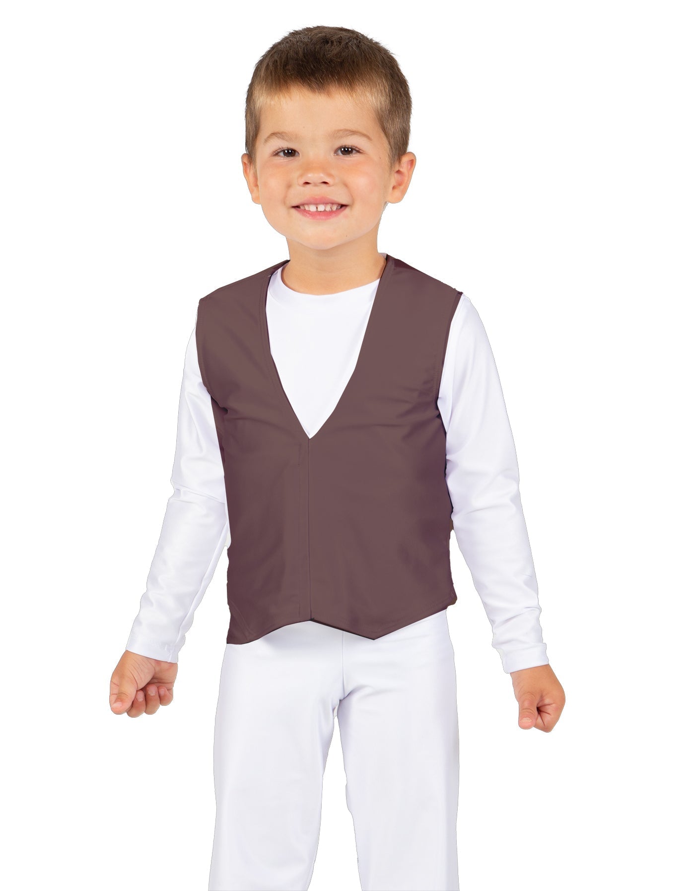 Solid Lycra Boys Vest