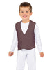 Solid Lycra Boys Vest