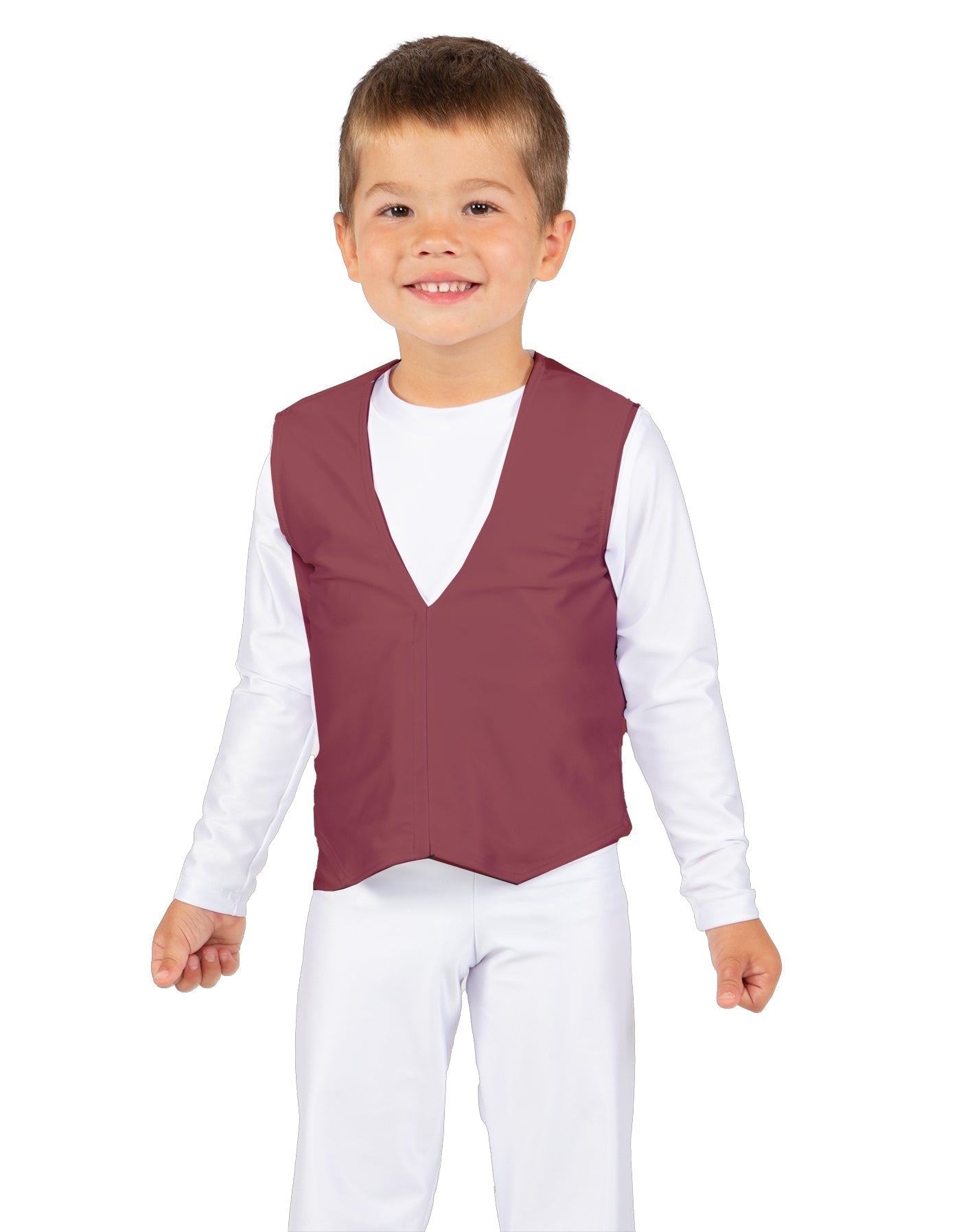 Solid Lycra Boys Vest
