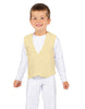 Solid Lycra Boys Vest