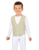 Solid Lycra Boys Vest