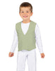 Solid Lycra Boys Vest