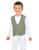 Solid Lycra Boys Vest