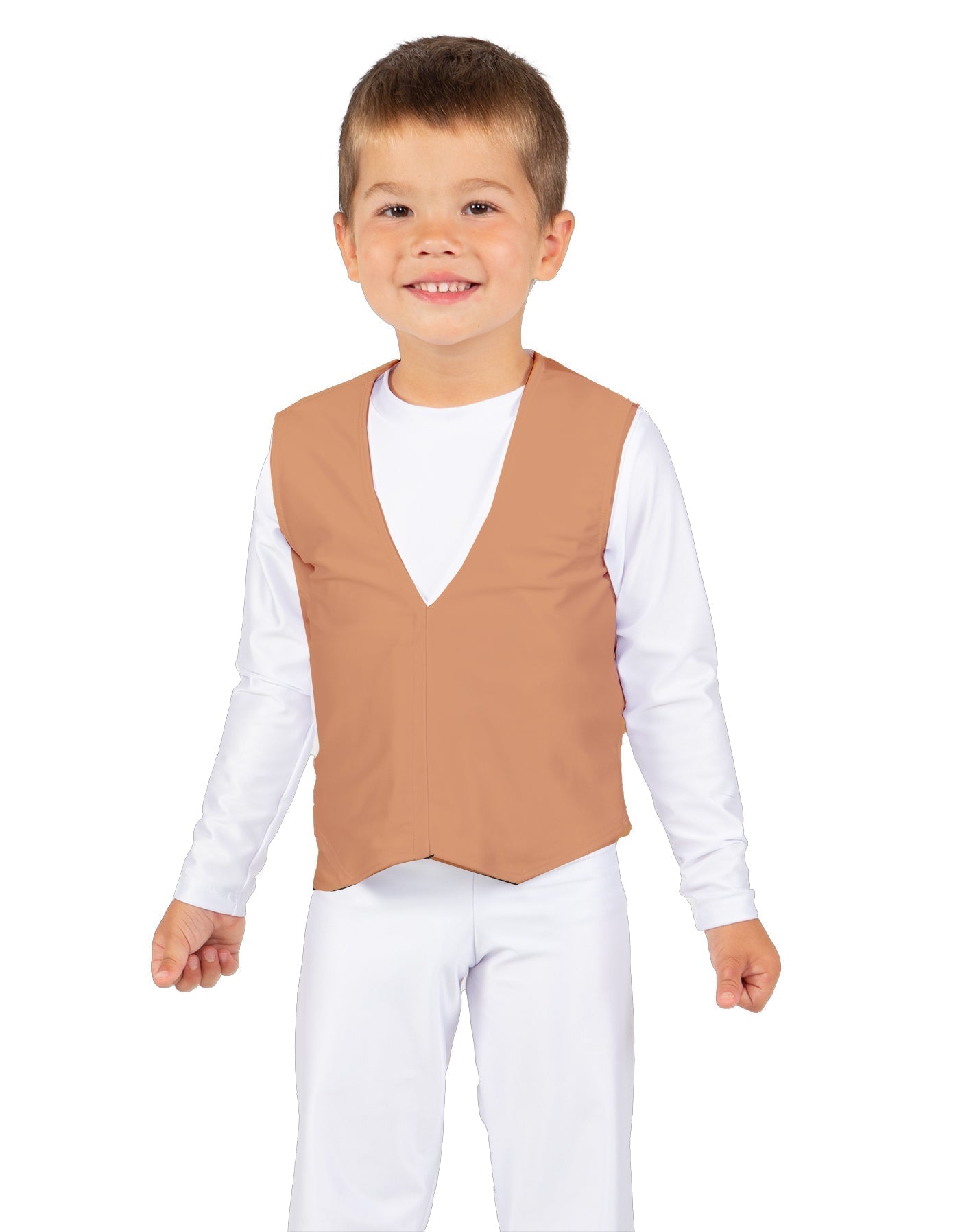 Solid Lycra Boys Vest