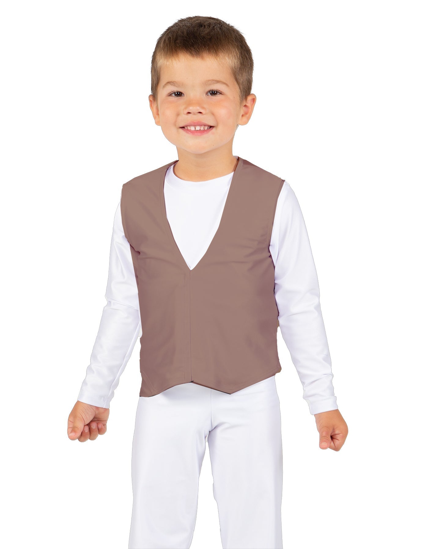 Solid Lycra Boys Vest