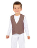 Solid Lycra Boys Vest
