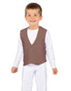 Solid Lycra Boys Vest
