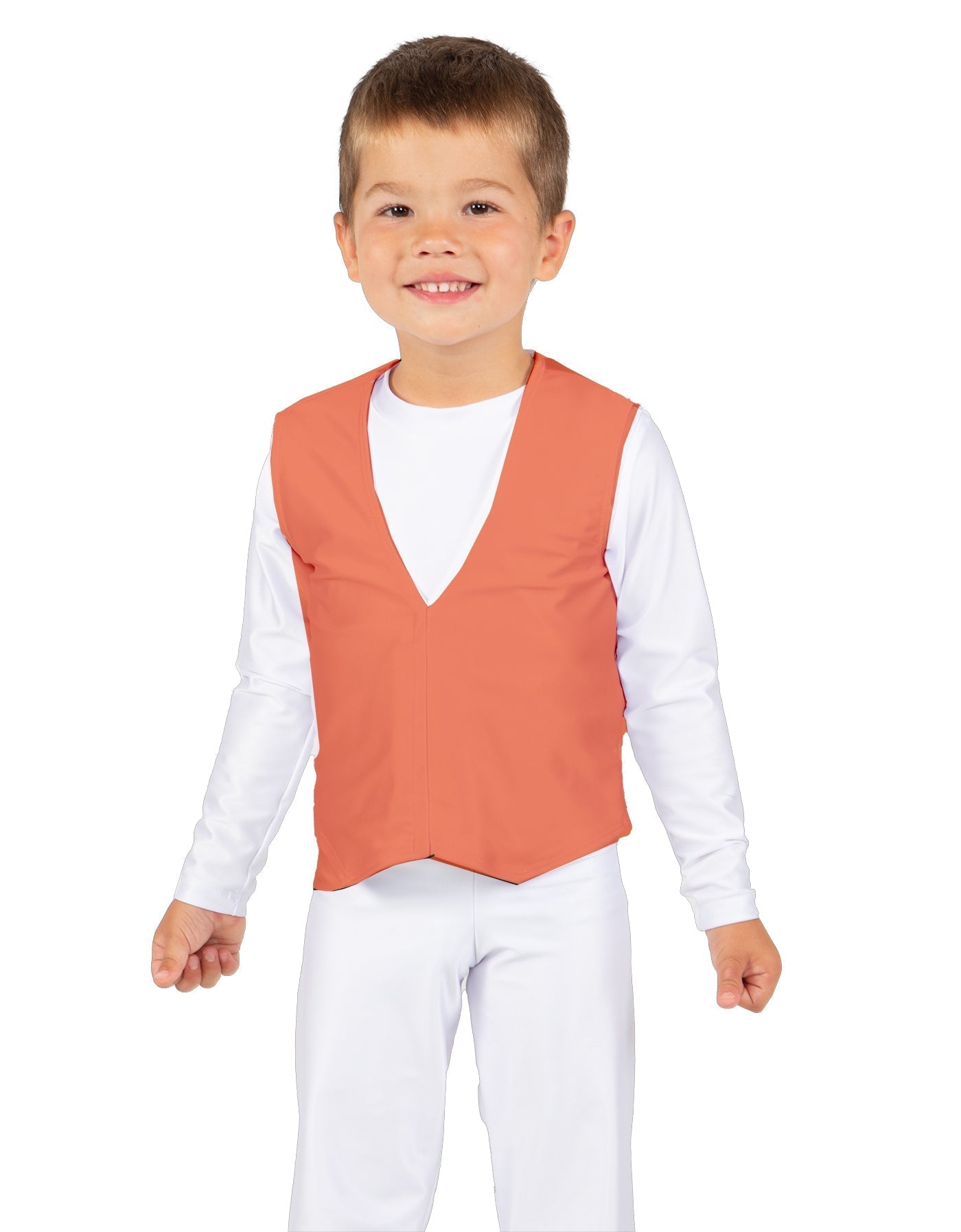 Solid Lycra Boys Vest