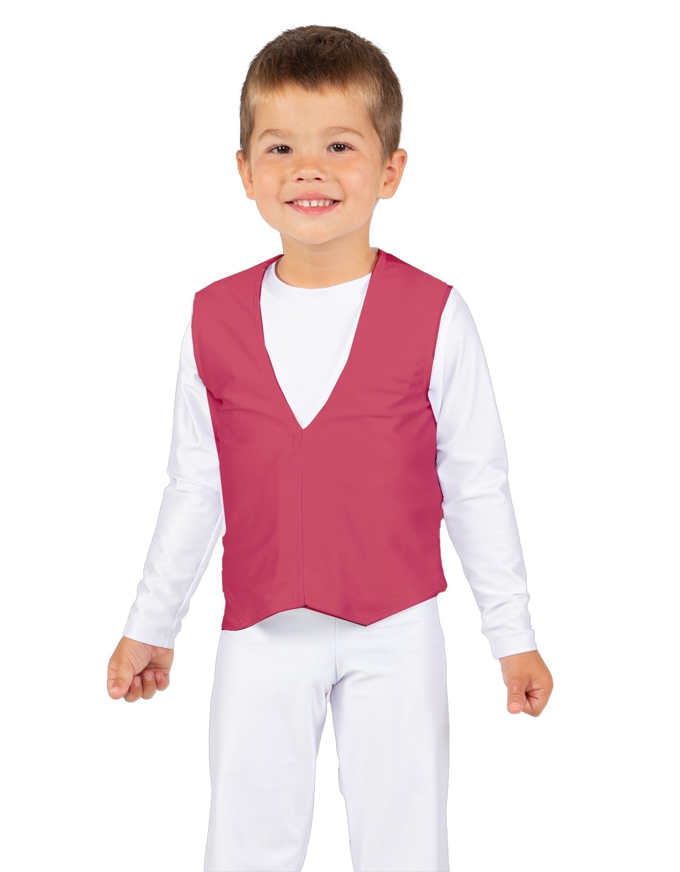 Solid Lycra Boys Vest