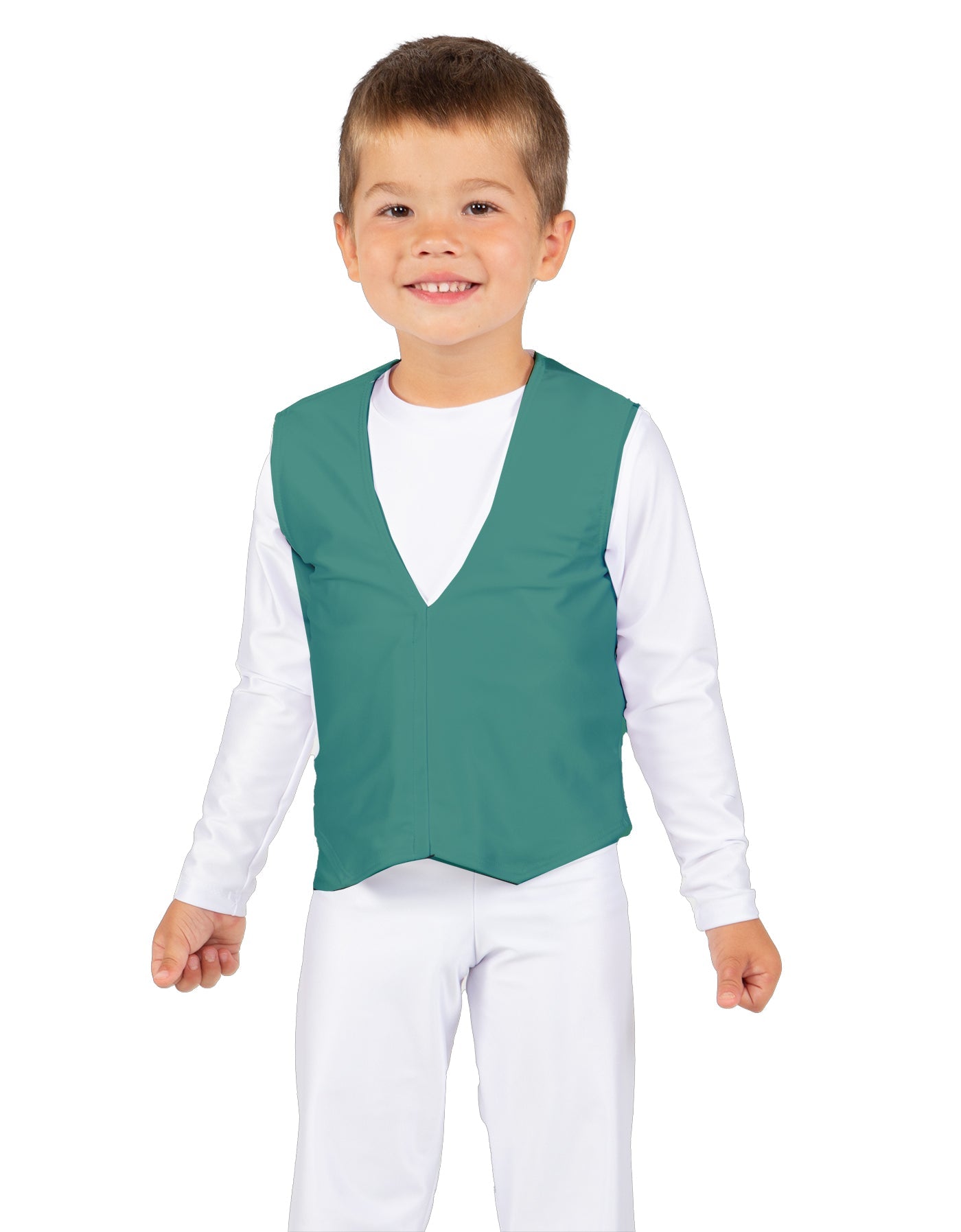 Solid Lycra Boys Vest