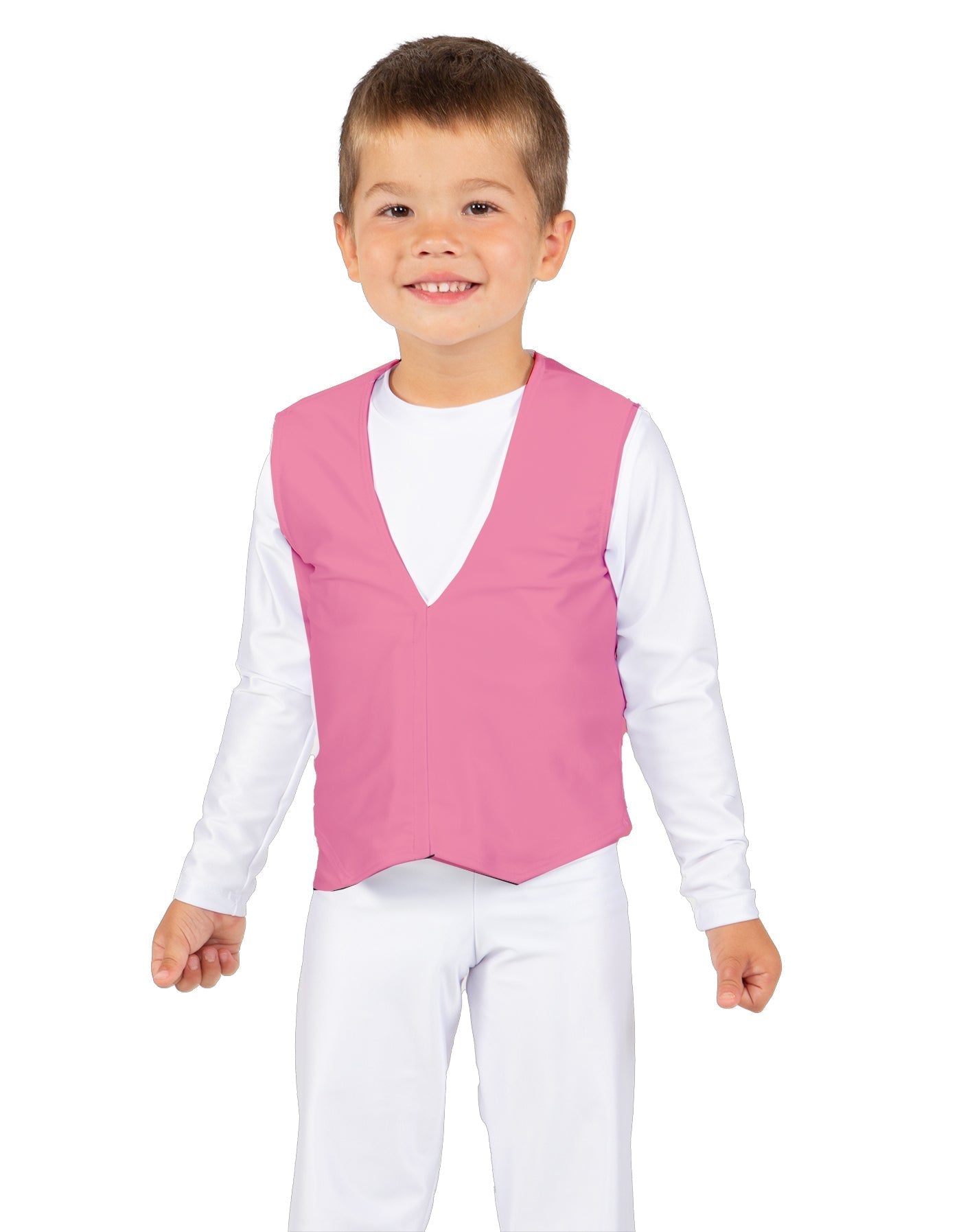 Solid Lycra Boys Vest