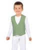 Solid Lycra Boys Vest