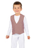 Solid Lycra Boys Vest