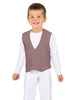 Solid Lycra Boys Vest