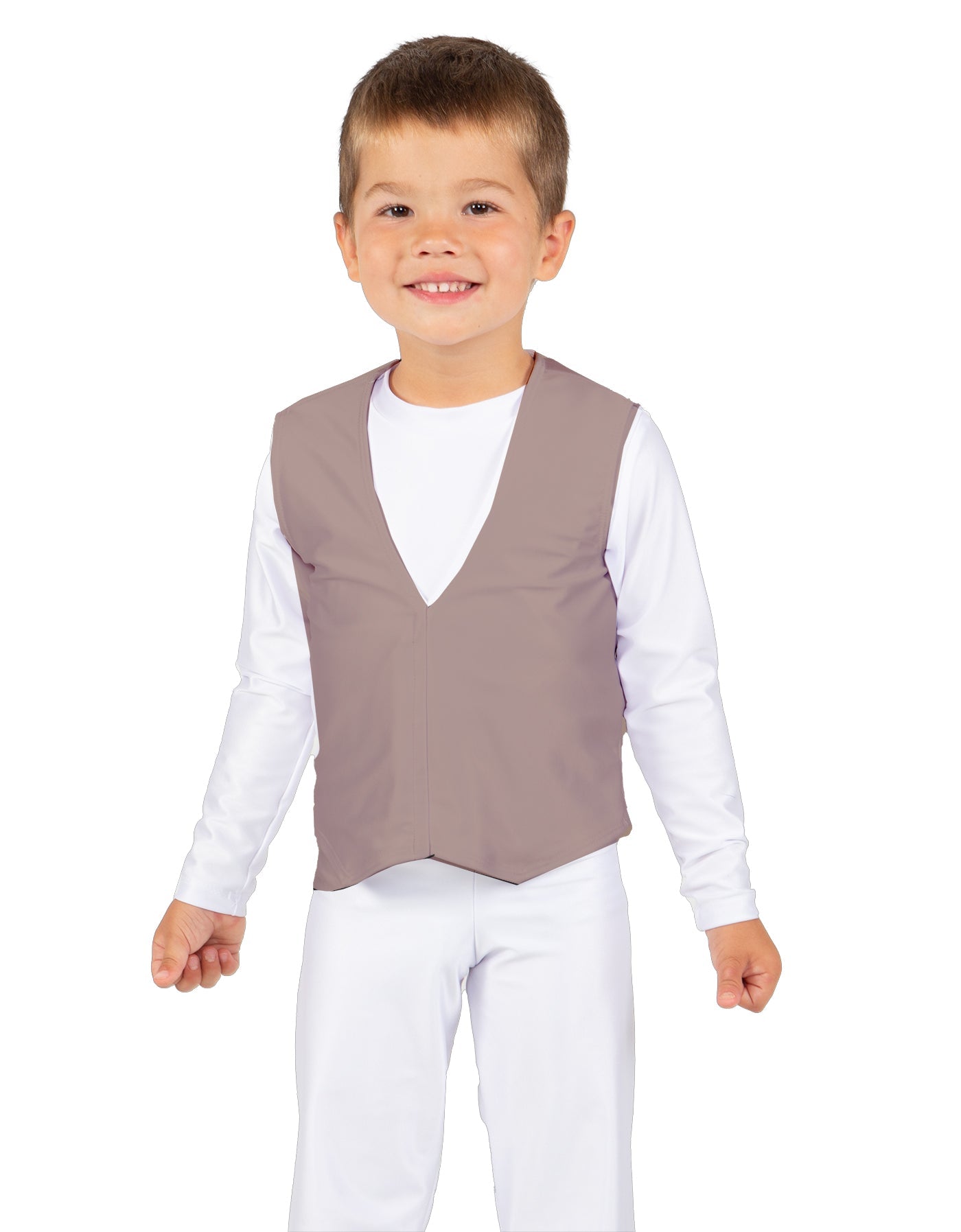 Solid Lycra Boys Vest