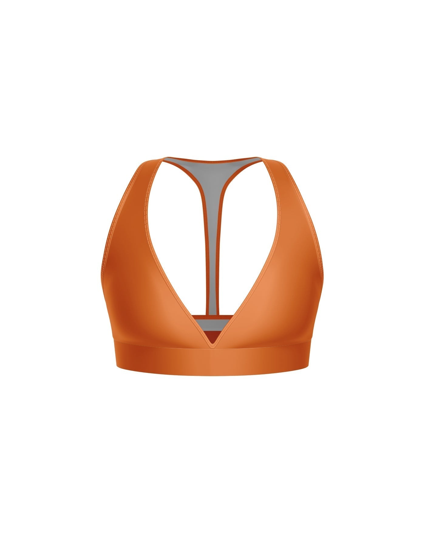 Solid Lycra Simple Bralette