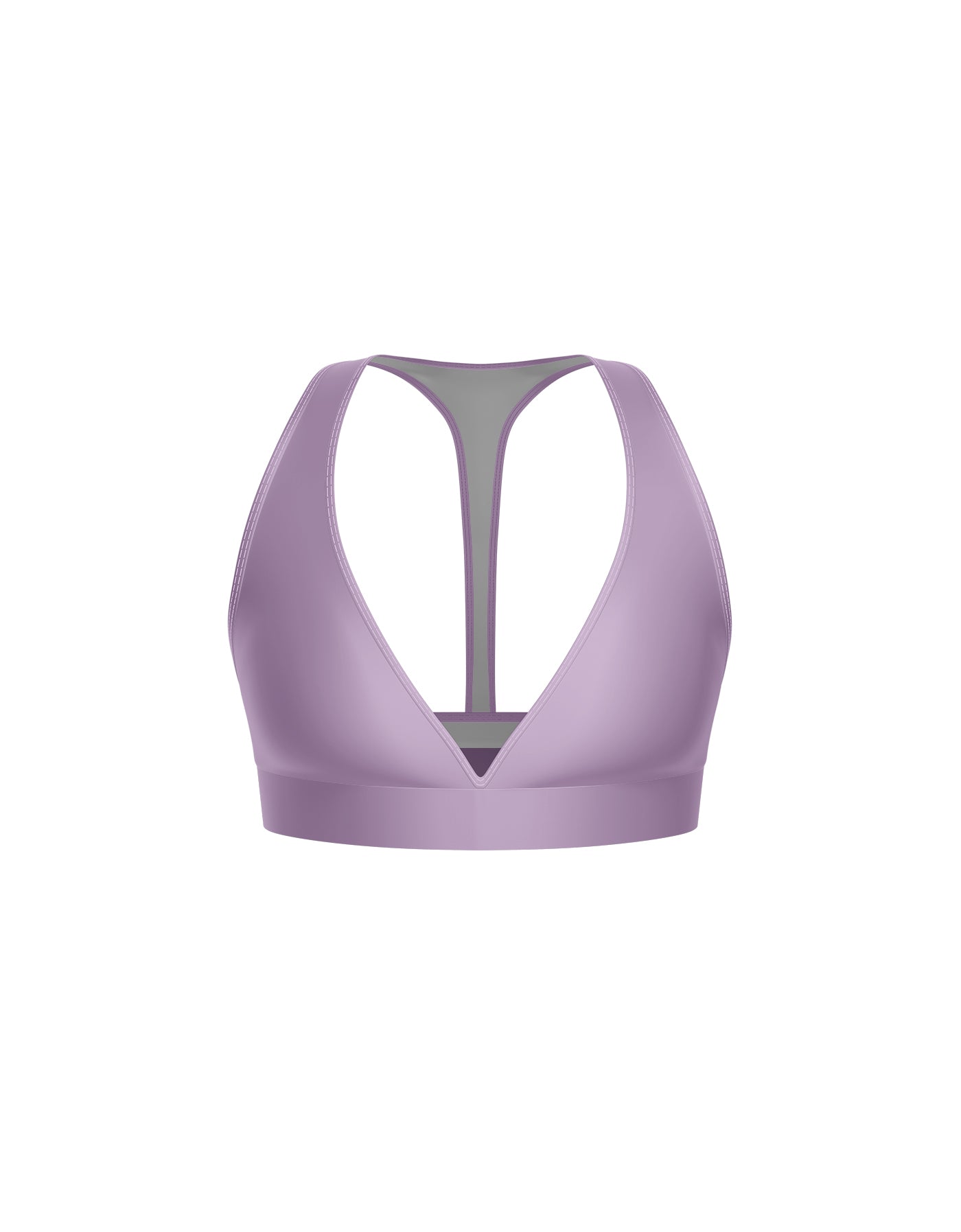 Solid Lycra Simple Bralette