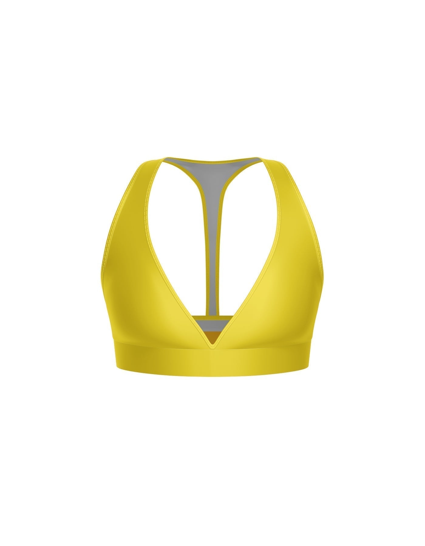 Solid Lycra Simple Bralette