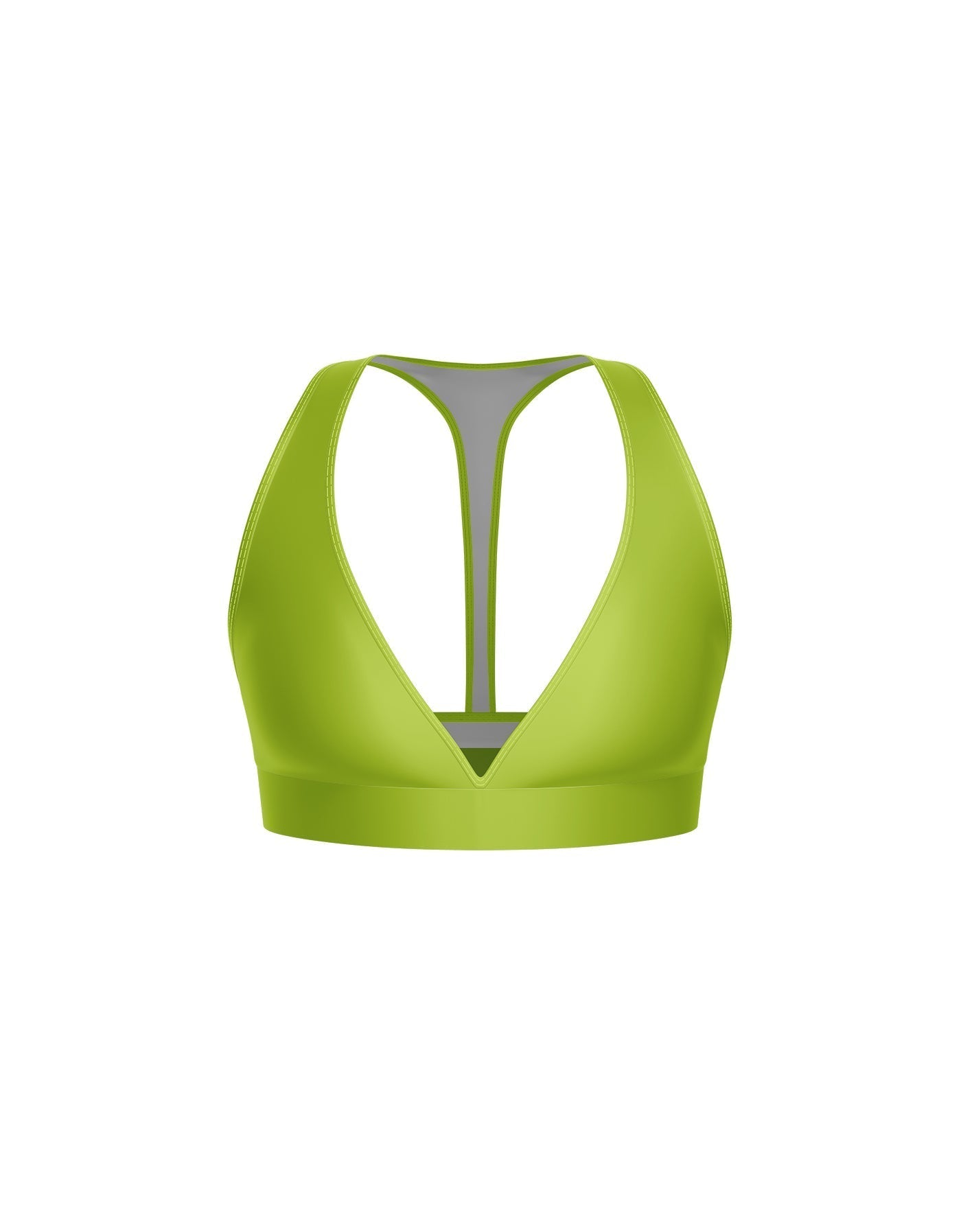Solid Lycra Simple Bralette