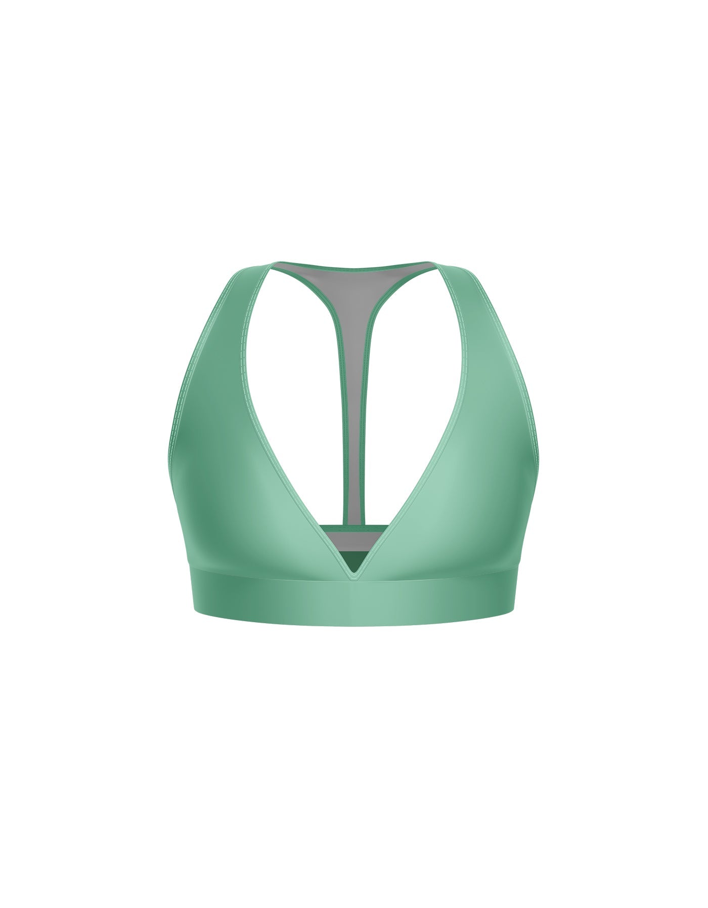 Solid Lycra Simple Bralette