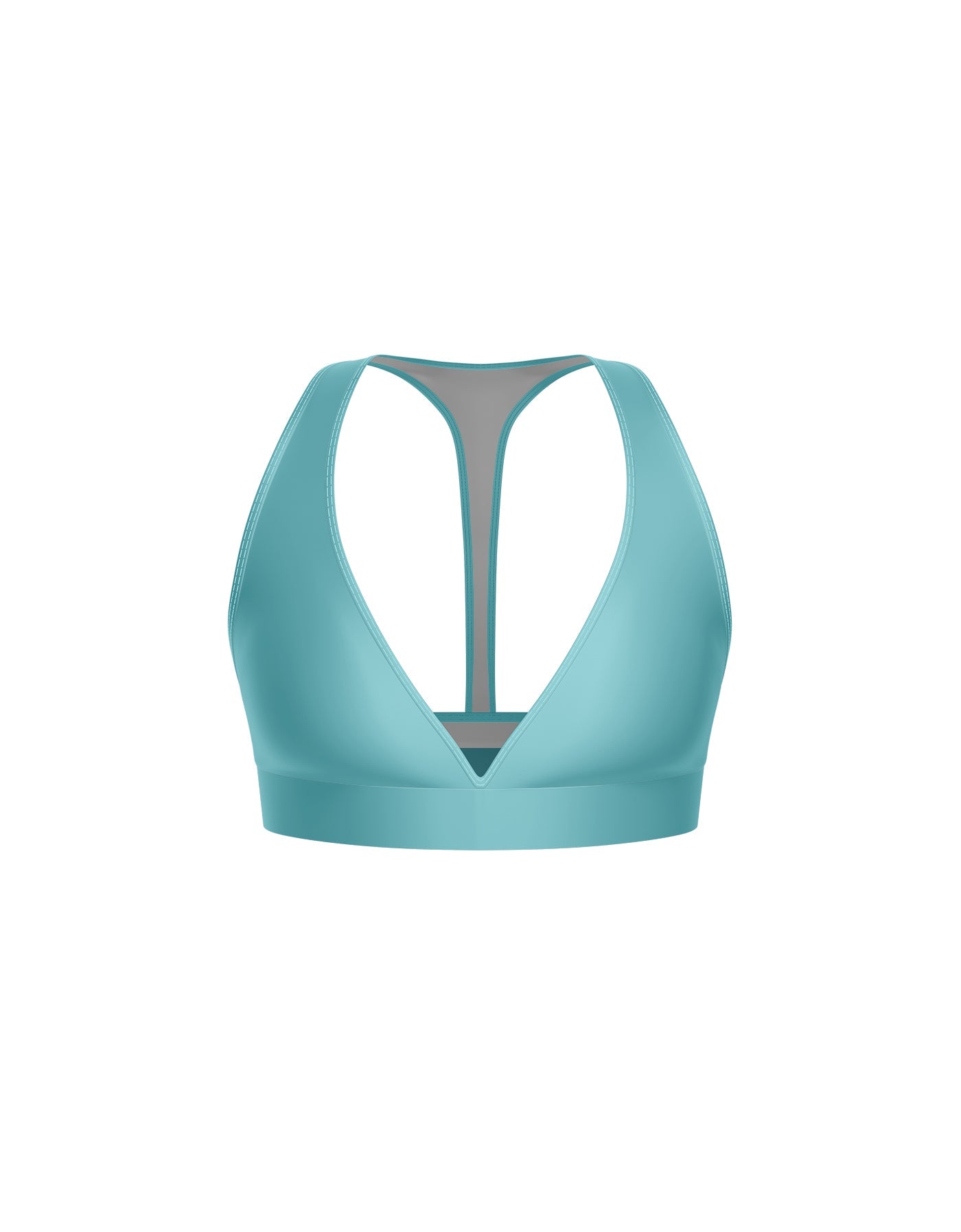 Solid Lycra Simple Bralette