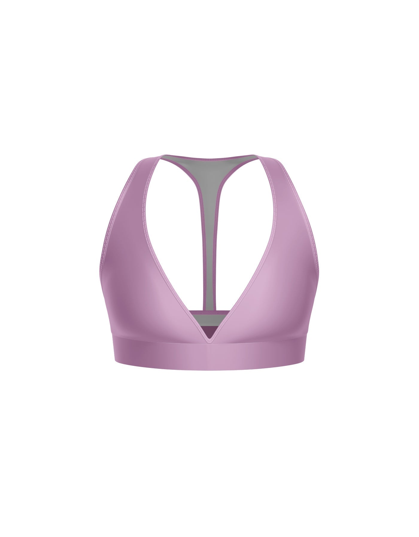 Solid Lycra Simple Bralette