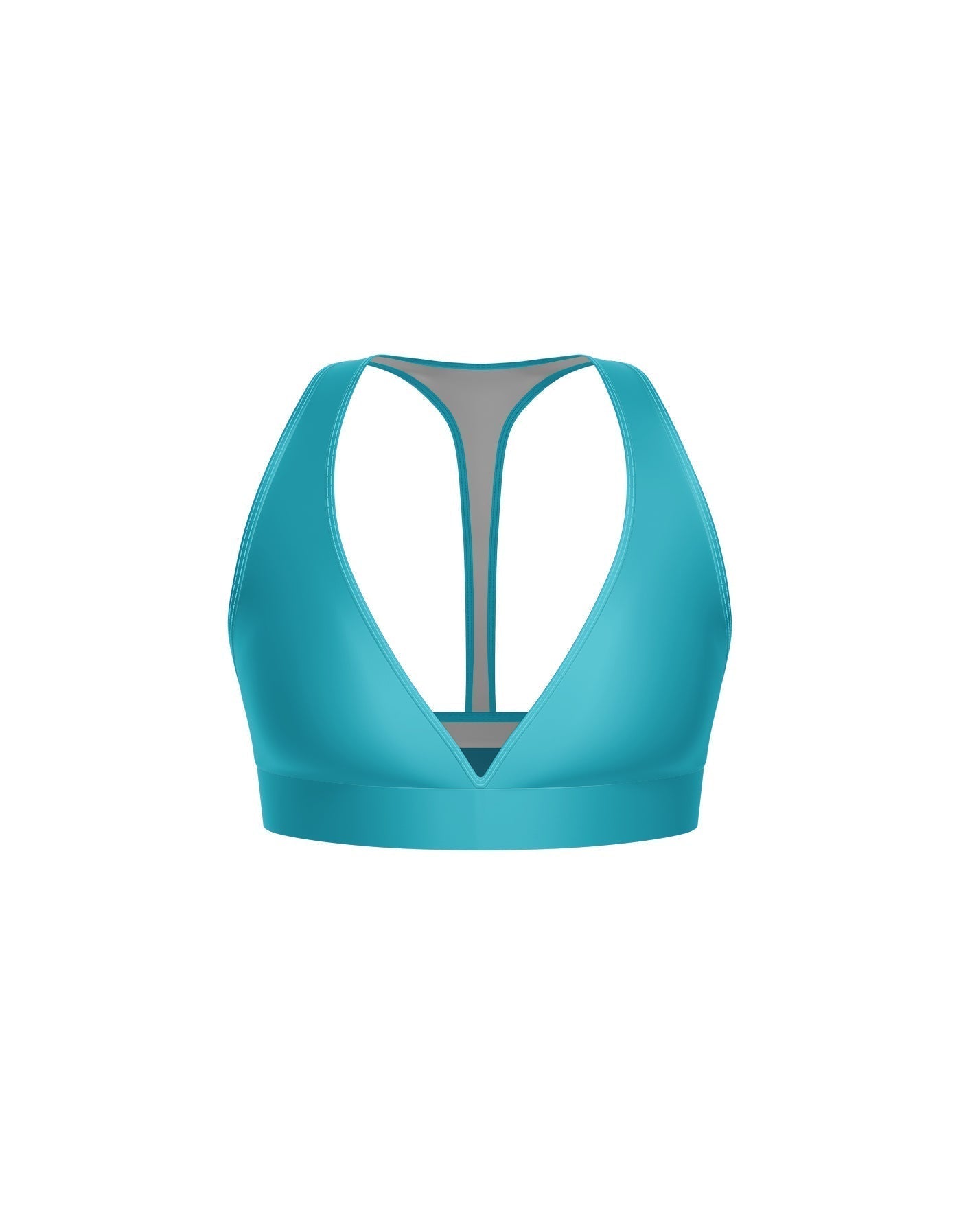 Solid Lycra Simple Bralette