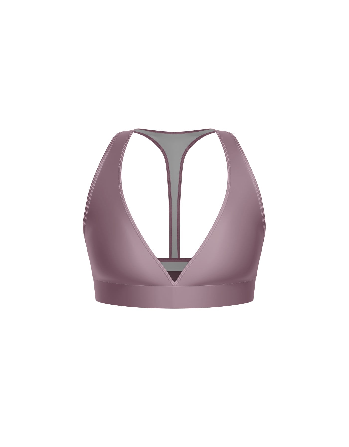 Solid Lycra Simple Bralette