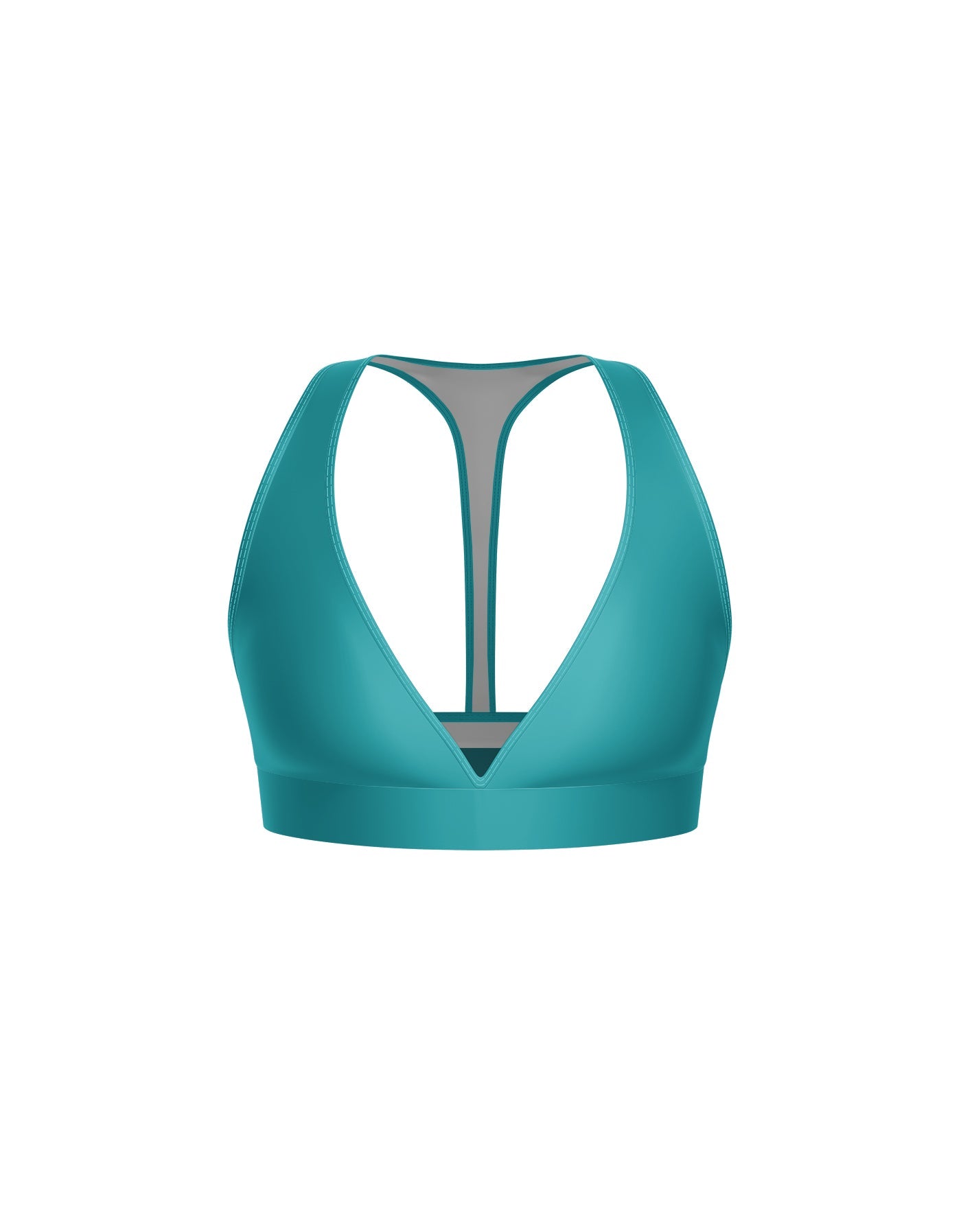 Solid Lycra Simple Bralette