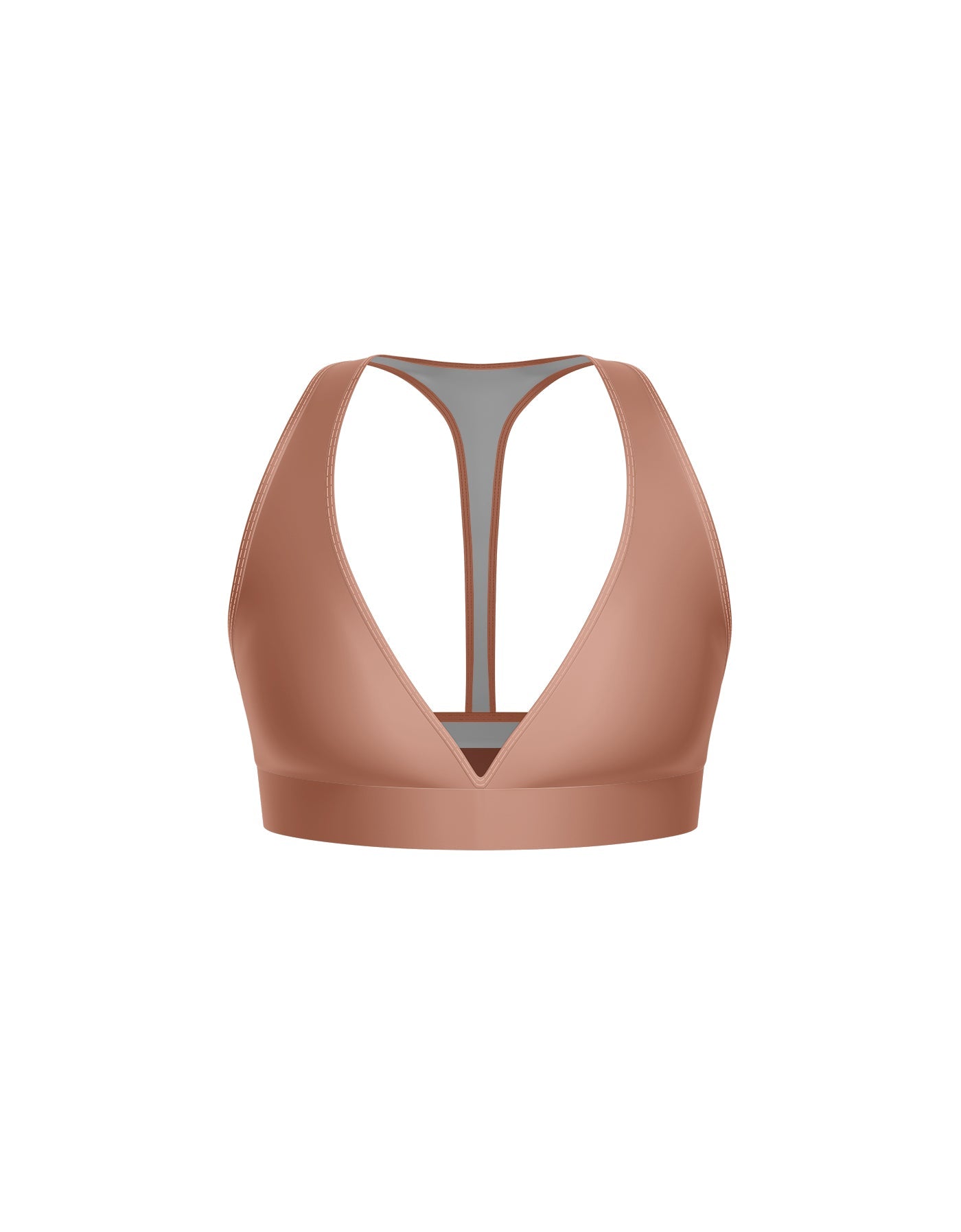 Solid Lycra Simple Bralette