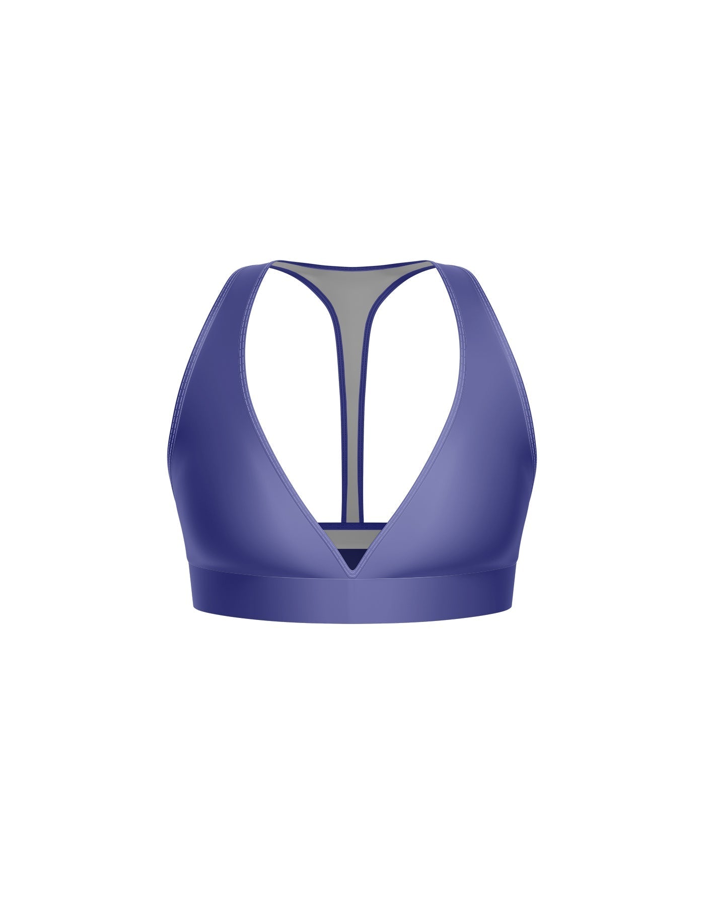 Solid Lycra Simple Bralette