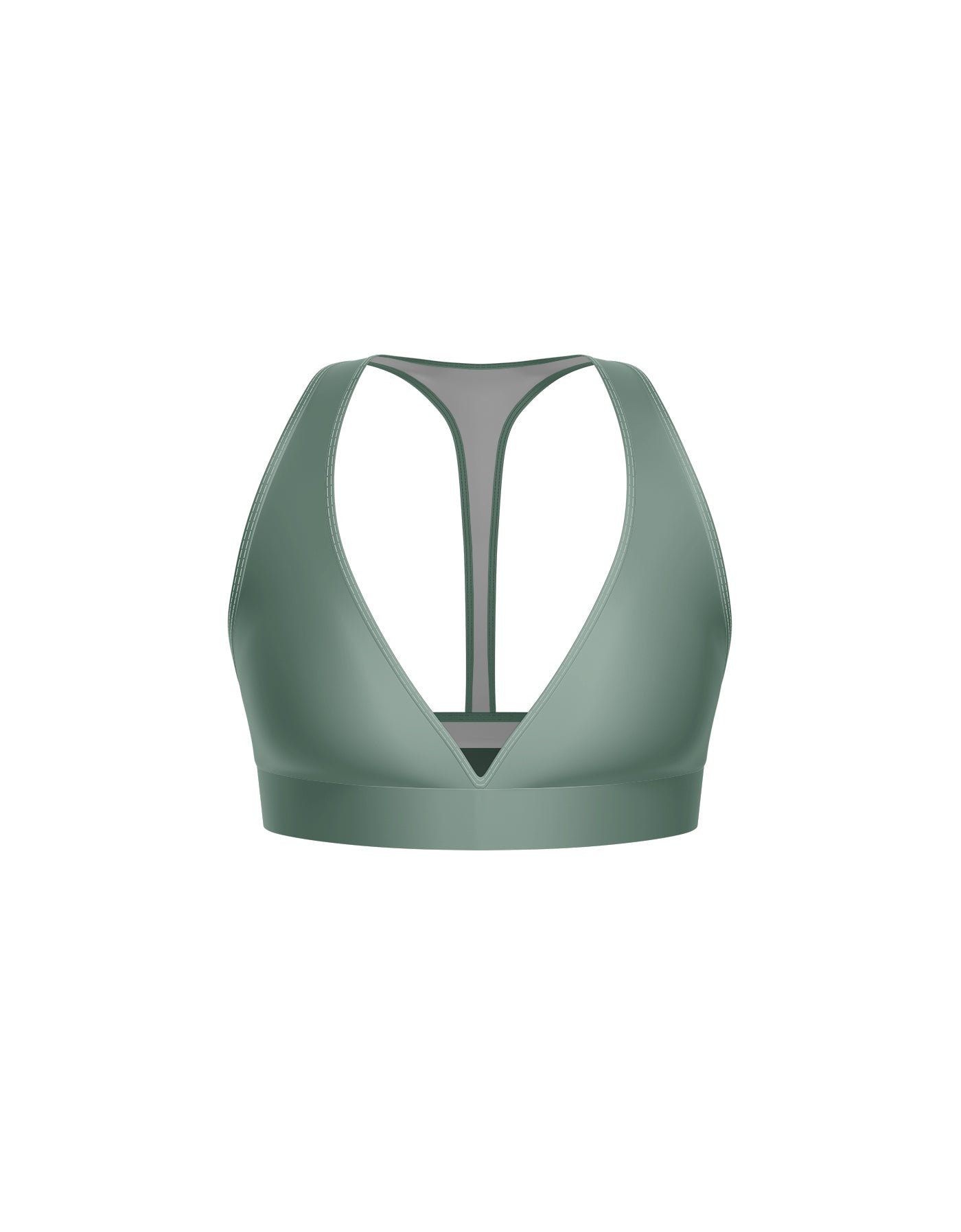 Solid Lycra Simple Bralette