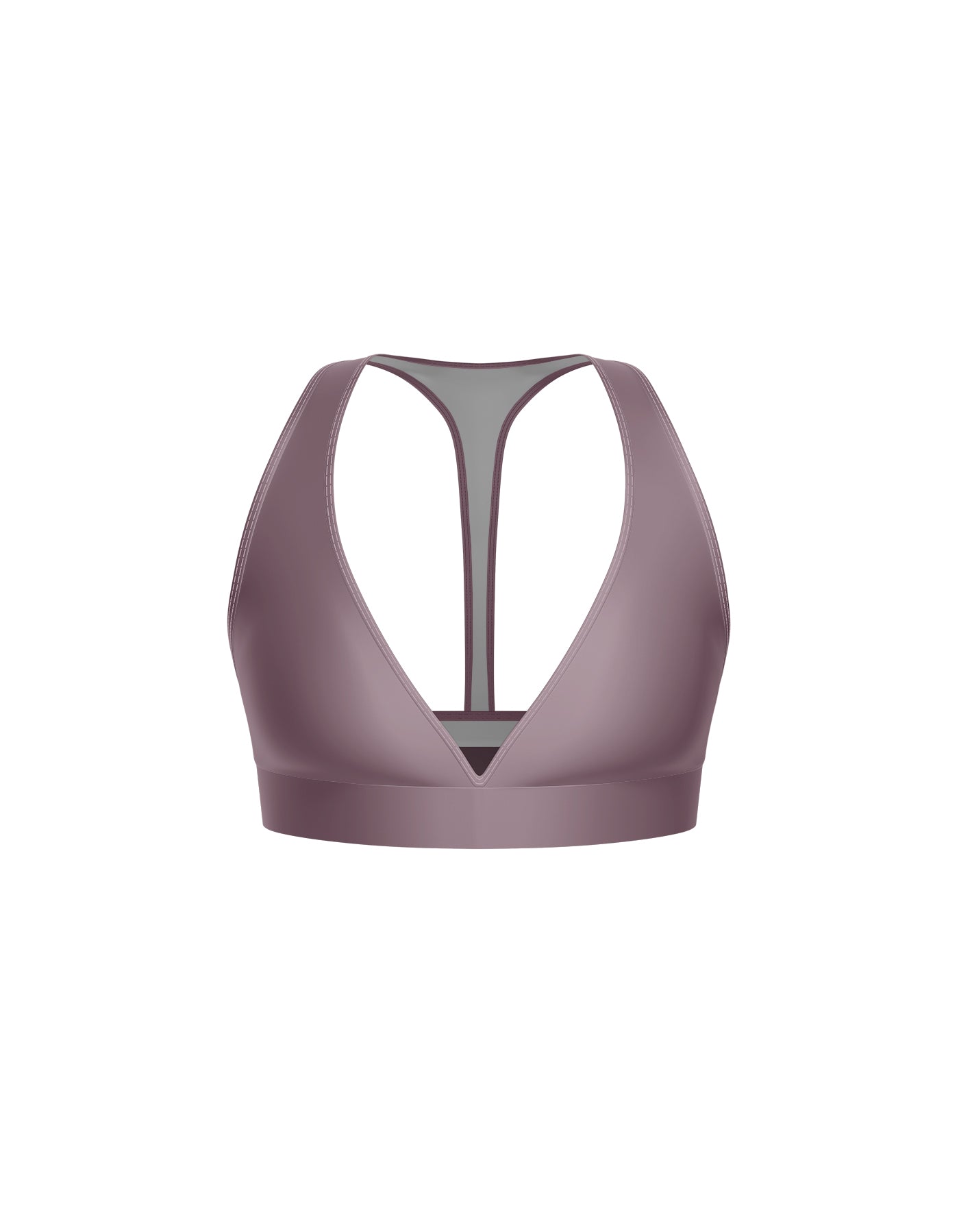 Solid Lycra Simple Bralette