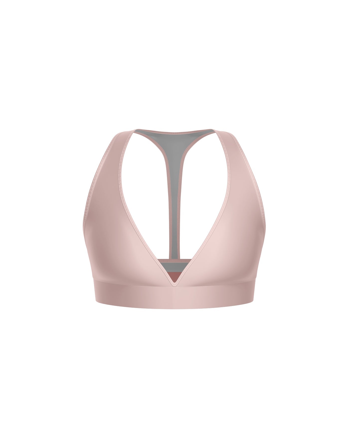 Solid Lycra Simple Bralette