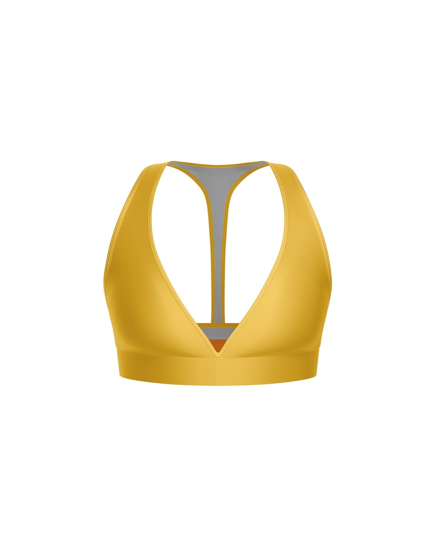 Solid Lycra Simple Bralette