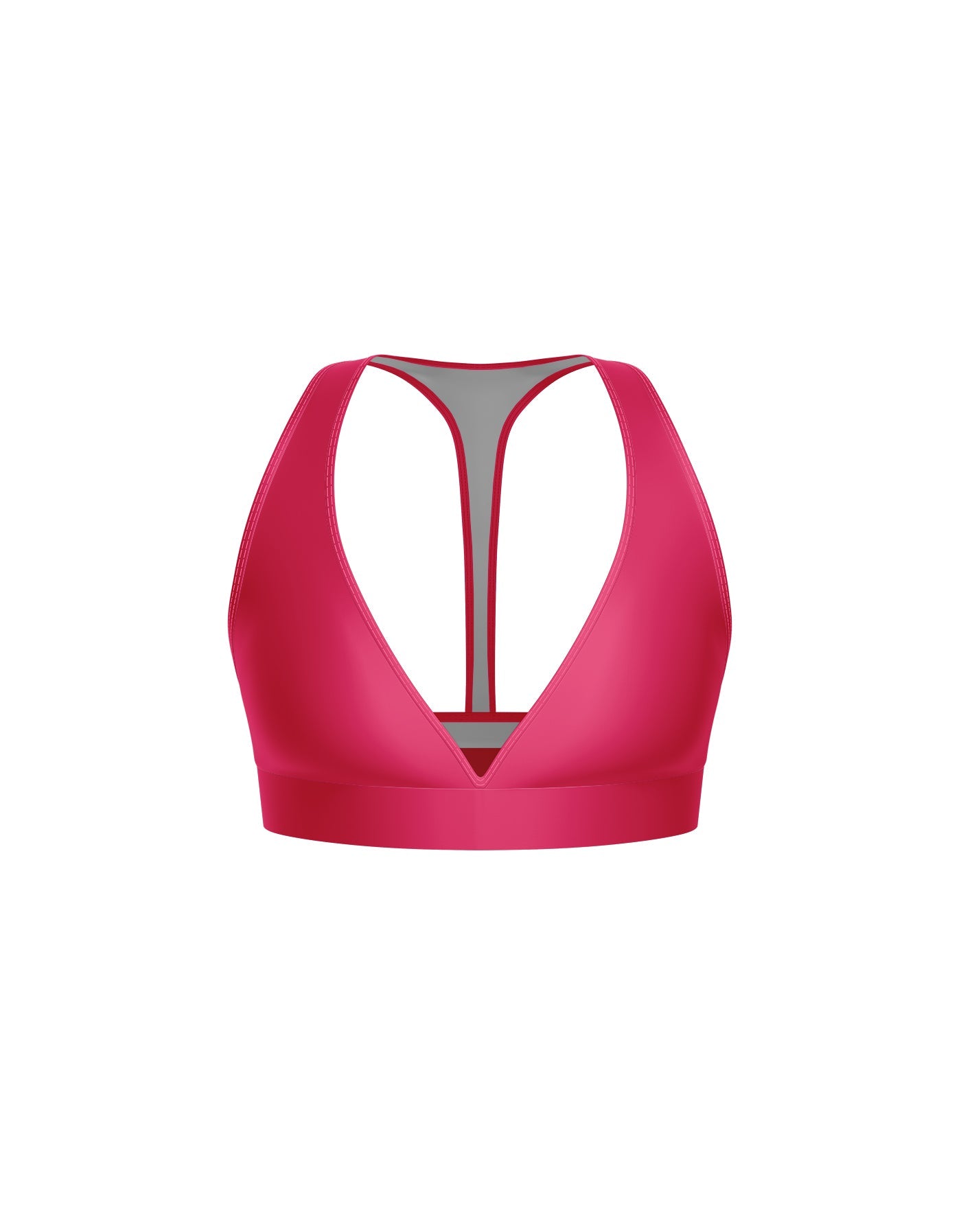 Solid Lycra Simple Bralette