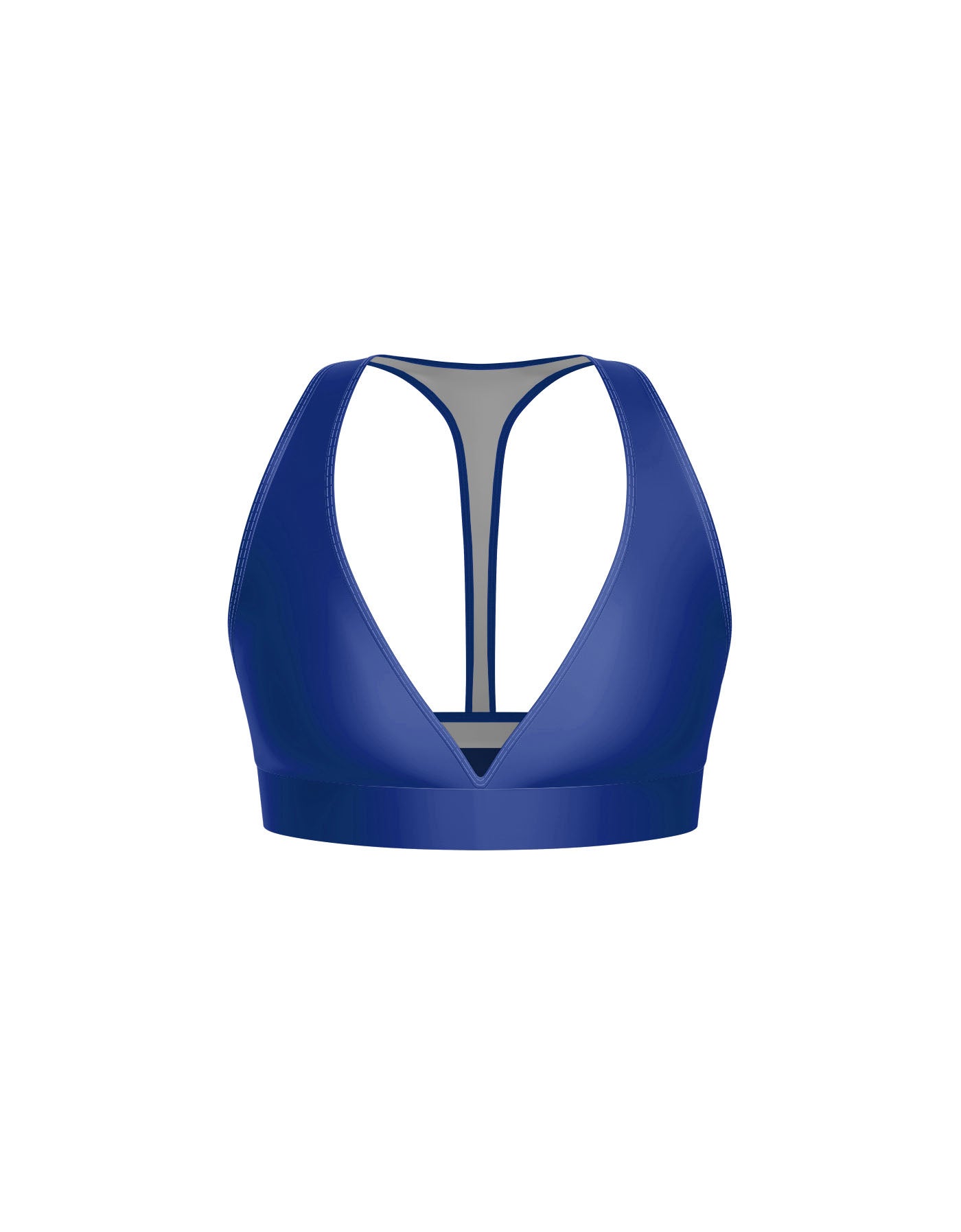 Solid Lycra Simple Bralette