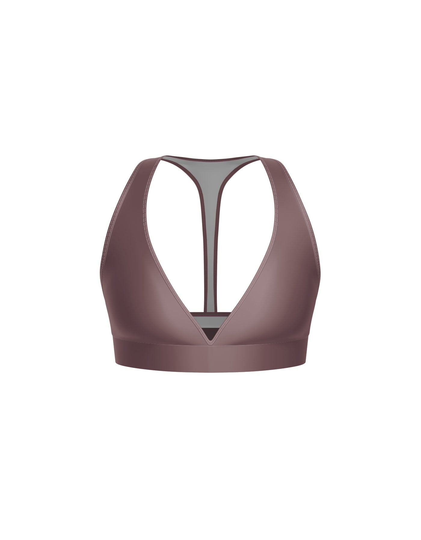Solid Lycra Simple Bralette