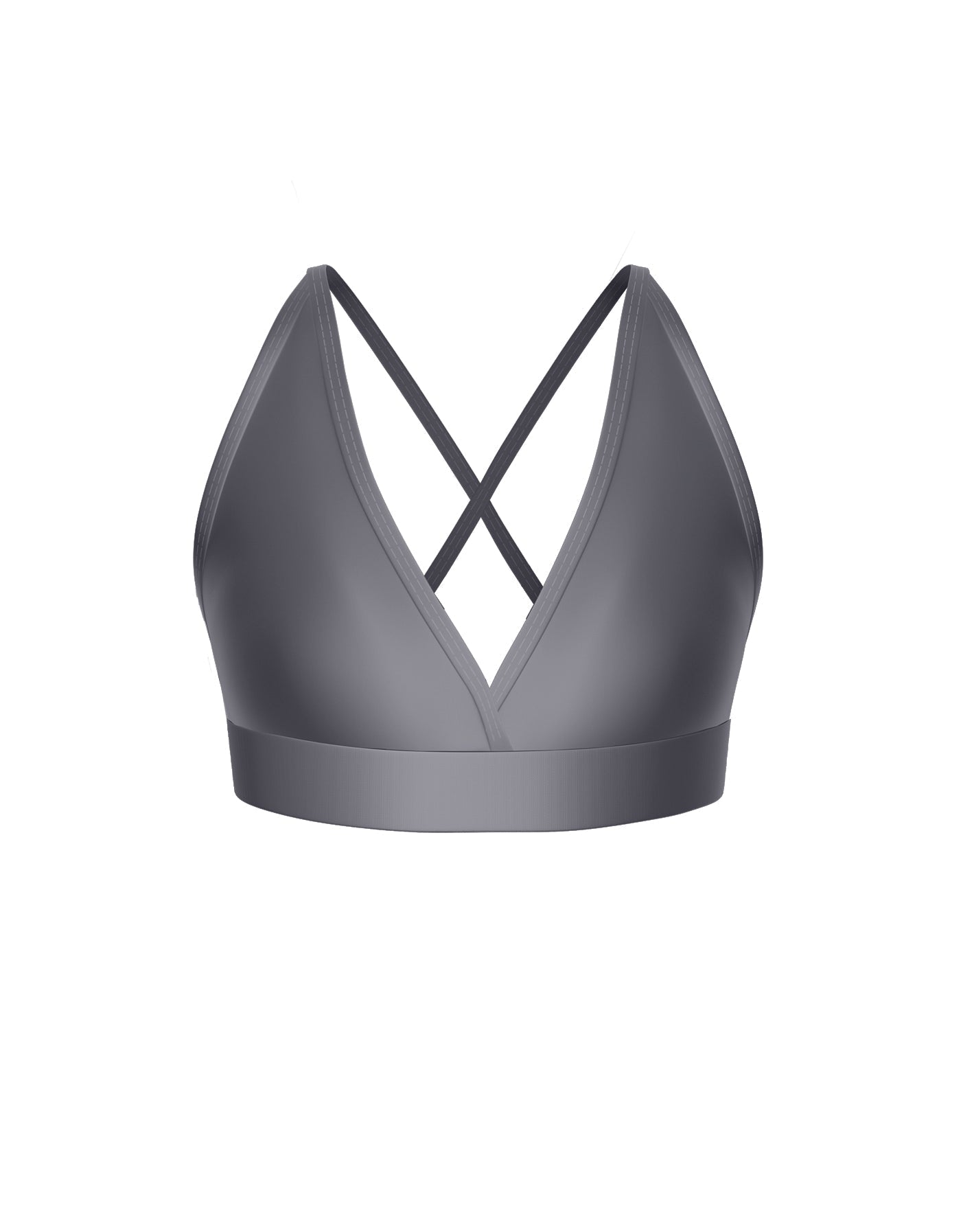 Solid Lycra V Bra