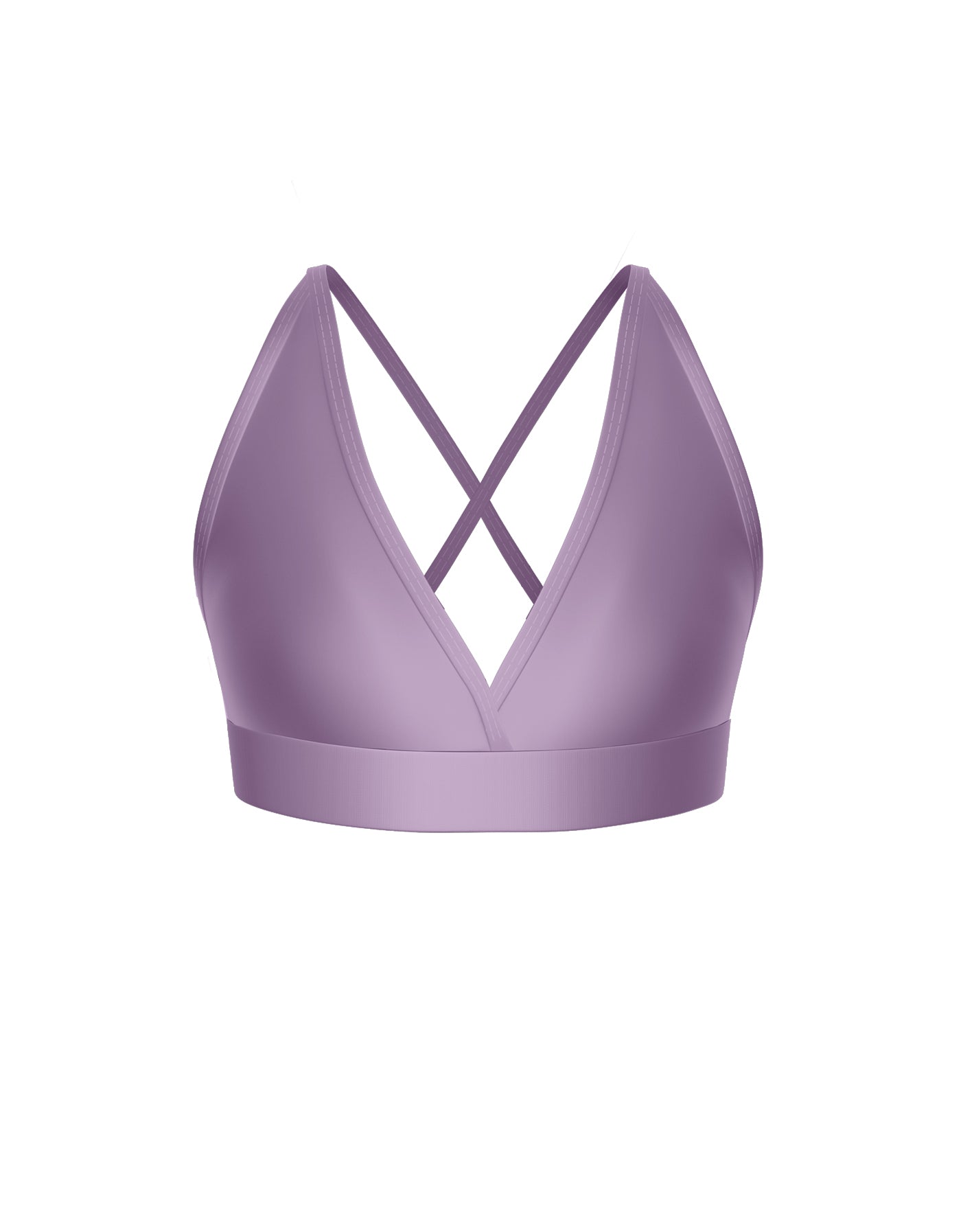 Solid Lycra V Bra