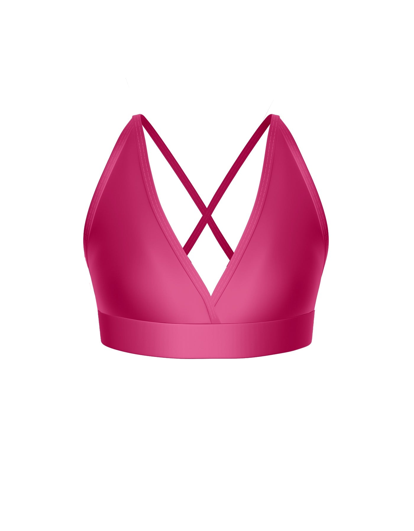 Solid Lycra V Bra